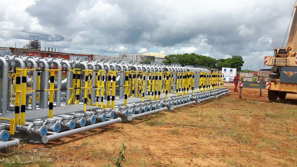 Despacho del skid hacia locación de PDVSA